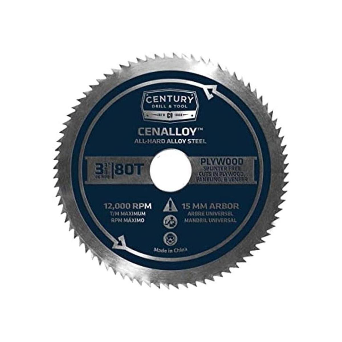 Century Drill Tool 08236 Cenalloy Hoja de sierra
