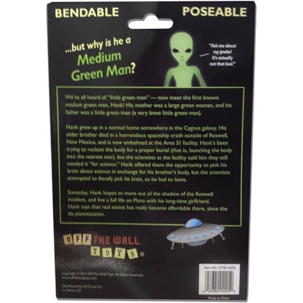 Alien que brilla en la oscuridad flexible_2