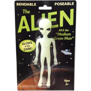 Alien que brilla en la oscuridad flexible_1