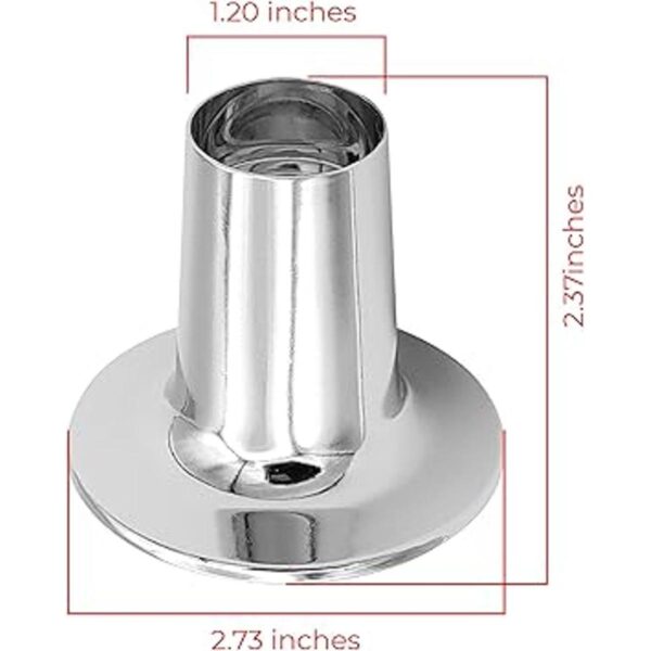 Kit de repuesto de brida de ducha de acero inoxidable para