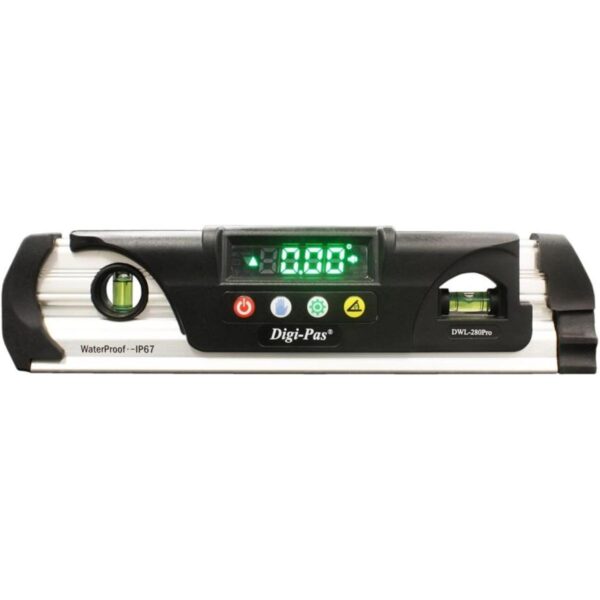 DigiPas DWL280PRO Nivel de torpedo digital impermeable