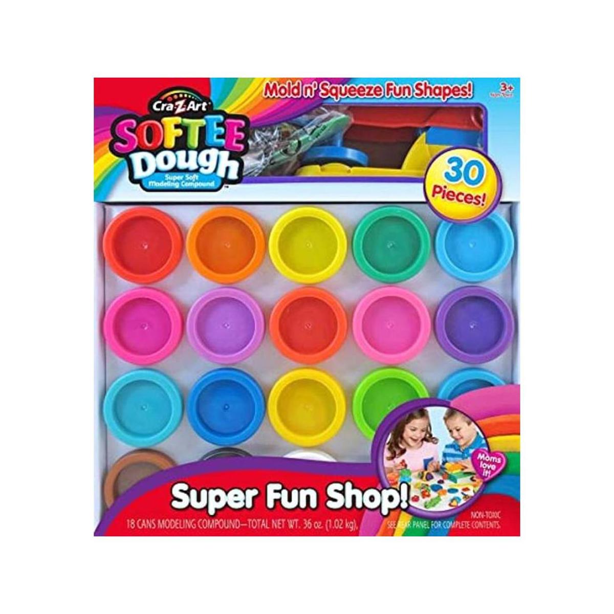 CraZArt Super arco iris Softee masa Color Pack Set 30Piece