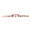 Gullor King Girl Reloj de pulsera de oro rosa real con_3