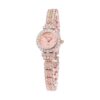 Gullor King Girl Reloj de pulsera de oro rosa real con_1