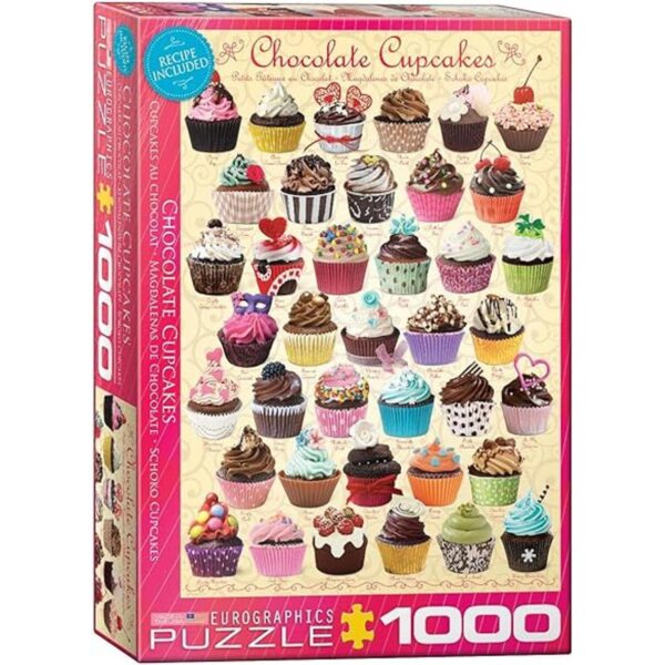 Eurographics Chocolate Cupcakes Puzzle 1000Piece_1