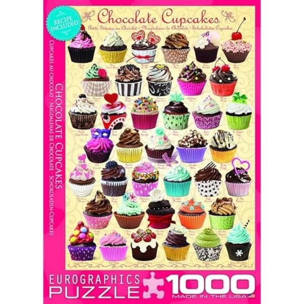 Eurographics Chocolate Cupcakes Puzzle 1000Piece_4