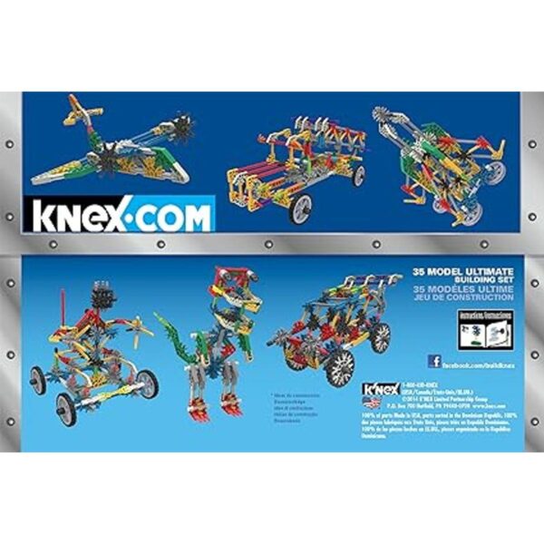 KNEX Juego de construcción de modelos 35 480 piezas_2