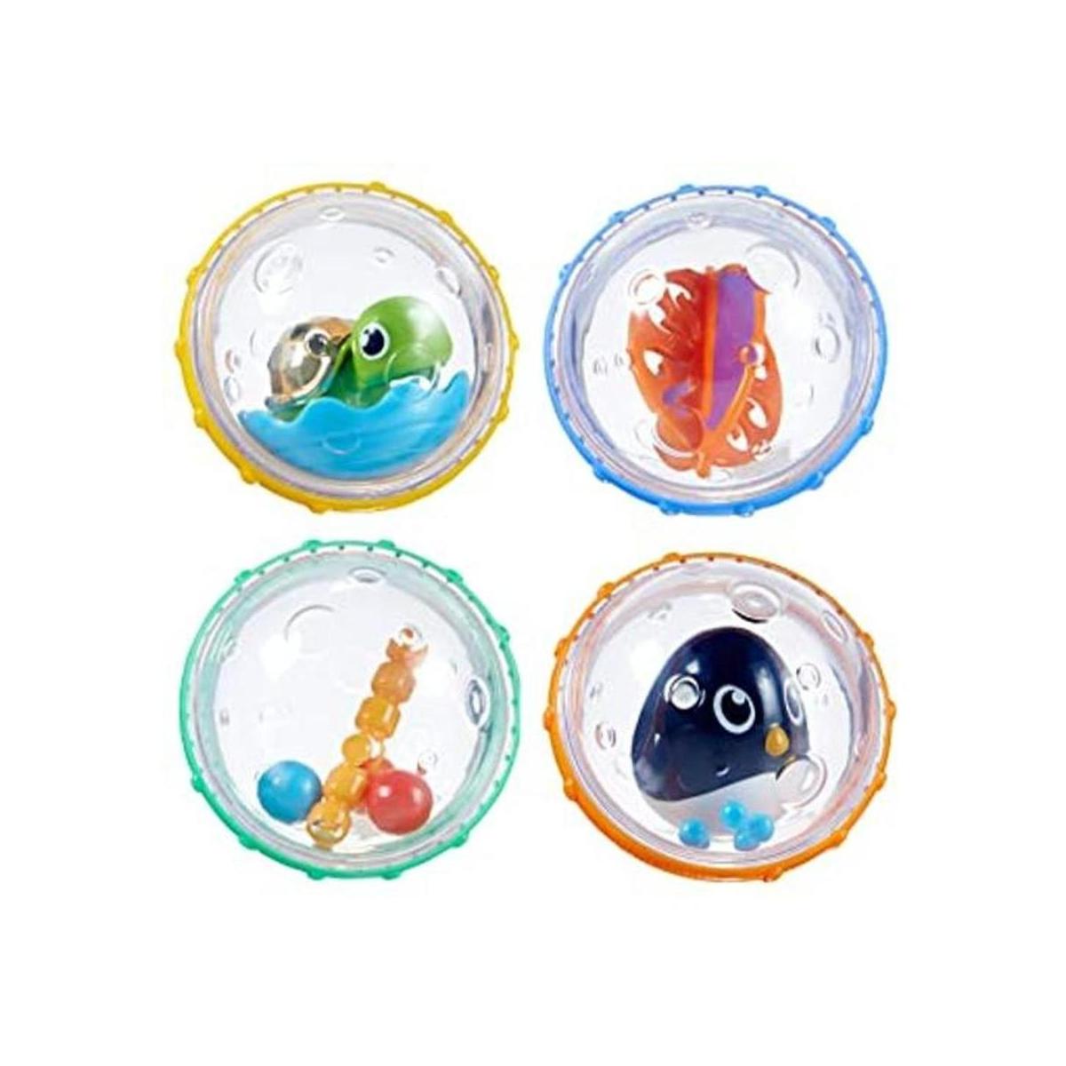 Munchkin Float and Play Bubbles Juguete de baño 4 unidades