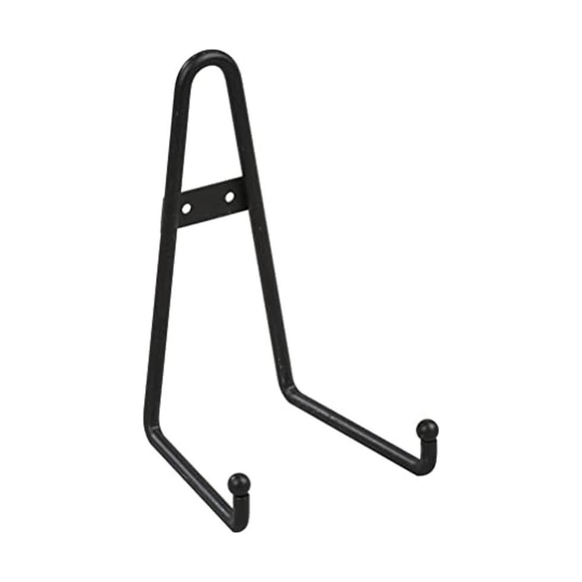 TRIPAR Estante grande de metal negro de 8 pulgadas para