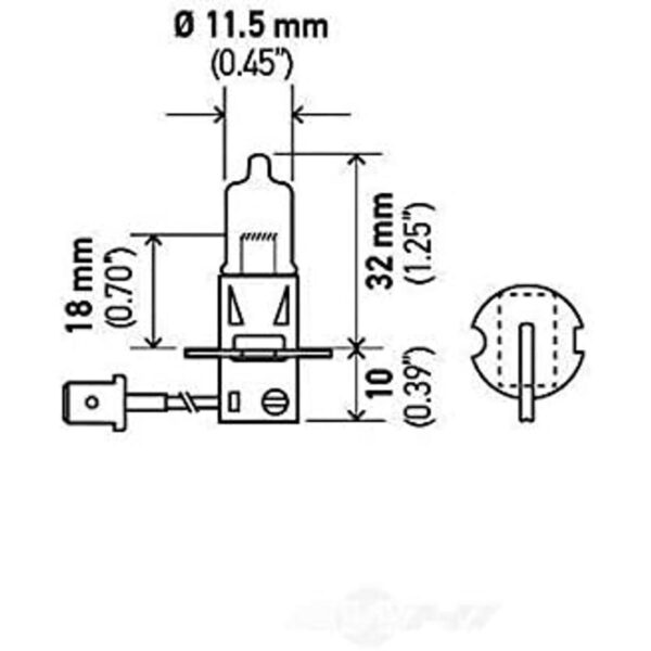 Hella Serie H3 Foco halógeno 12 voltios55 vatios_3