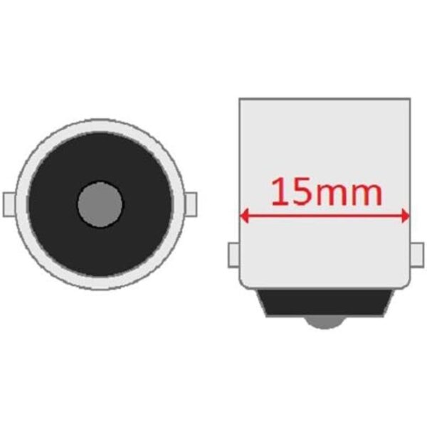 CEC Industrias 81 bombillas 6.5 V 6.63 W BA15S Base_2