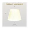 Royal Designs BS72912EG Pantalla básica plisada lateral
