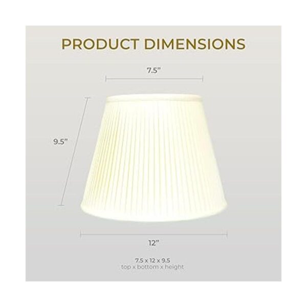 Royal Designs BS72912EG Pantalla básica plisada lateral