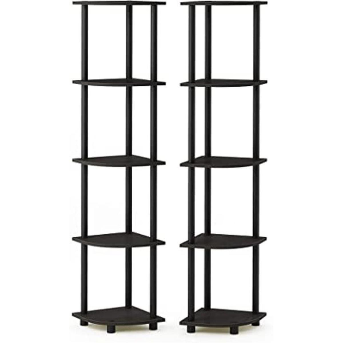 Furinno TurnNTube Estantes de exhibición multiusos de 5