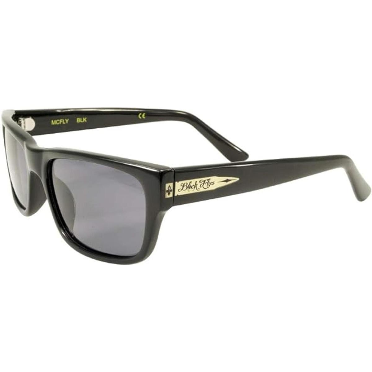 Black Flys Mcfly Gafas de sol Negro brillante Lentes