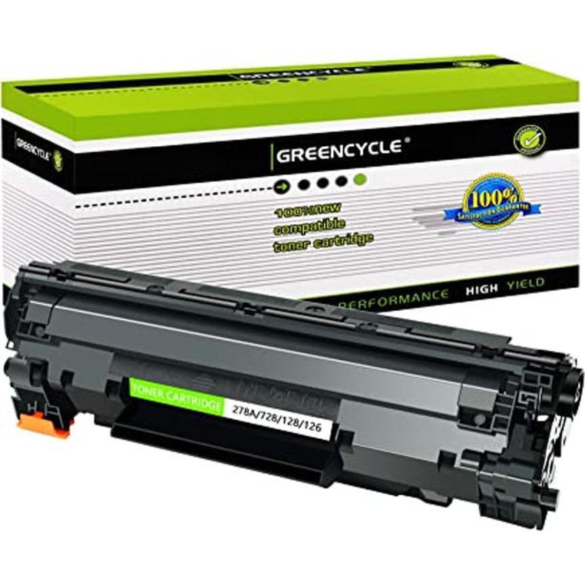 GREENCYCLE Cartucho de tóner compatible para Canon 128
