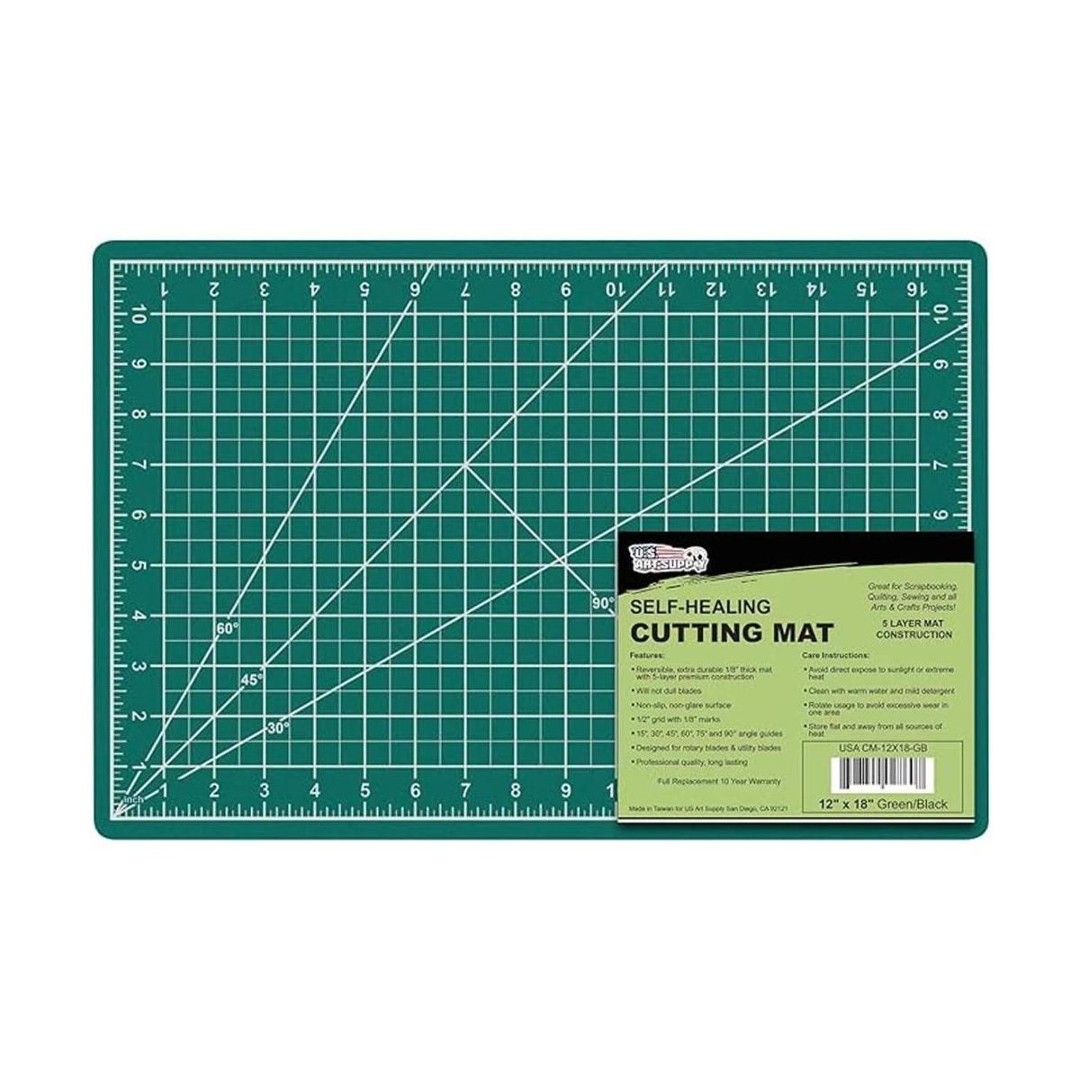 US Art Supply Self Healing Tapete de corte profesional de