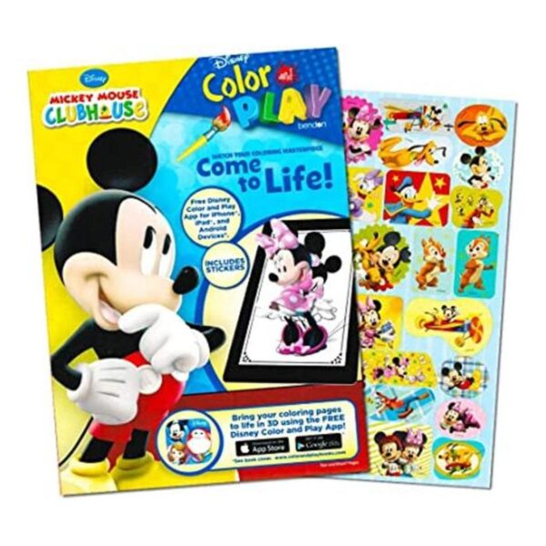 Disney Mickey Mouse gigante libro para colorear con_1