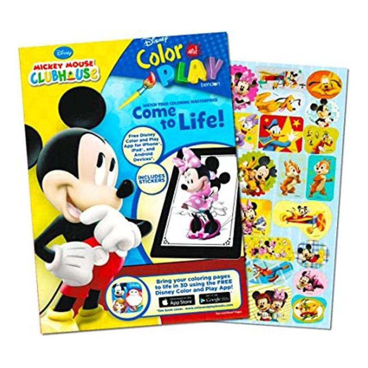 Disney Mickey Mouse gigante libro para colorear con