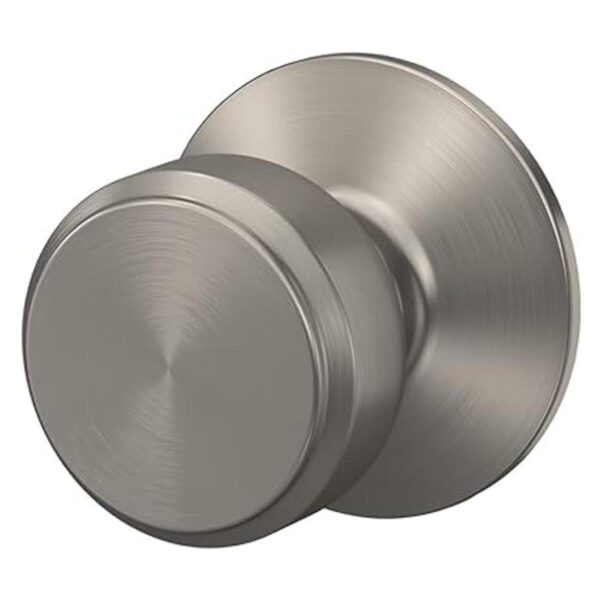 Schlage F10 BWE 619 Bowery Pomo para cerradura níquel_4