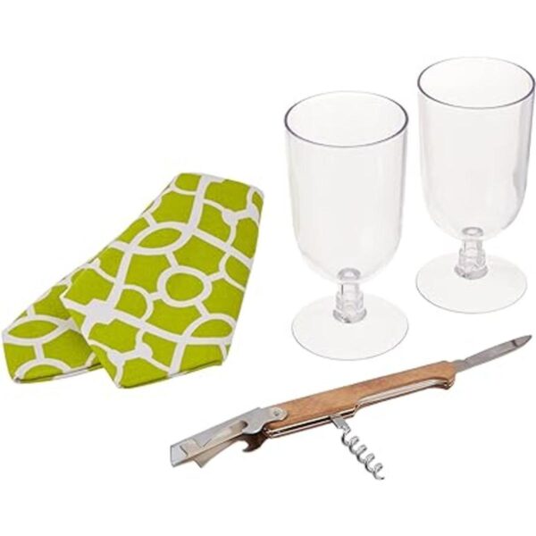 Picnic at Ascot Bolsa de vino aislada de lujo con 2_3