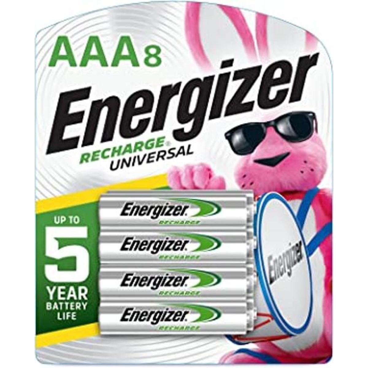 Energizer Baterías AAA recargables batería universal