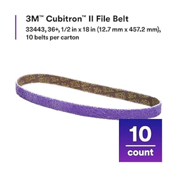 3M Cubitron II Cinturón de archivo 33446 grano 80 12_3