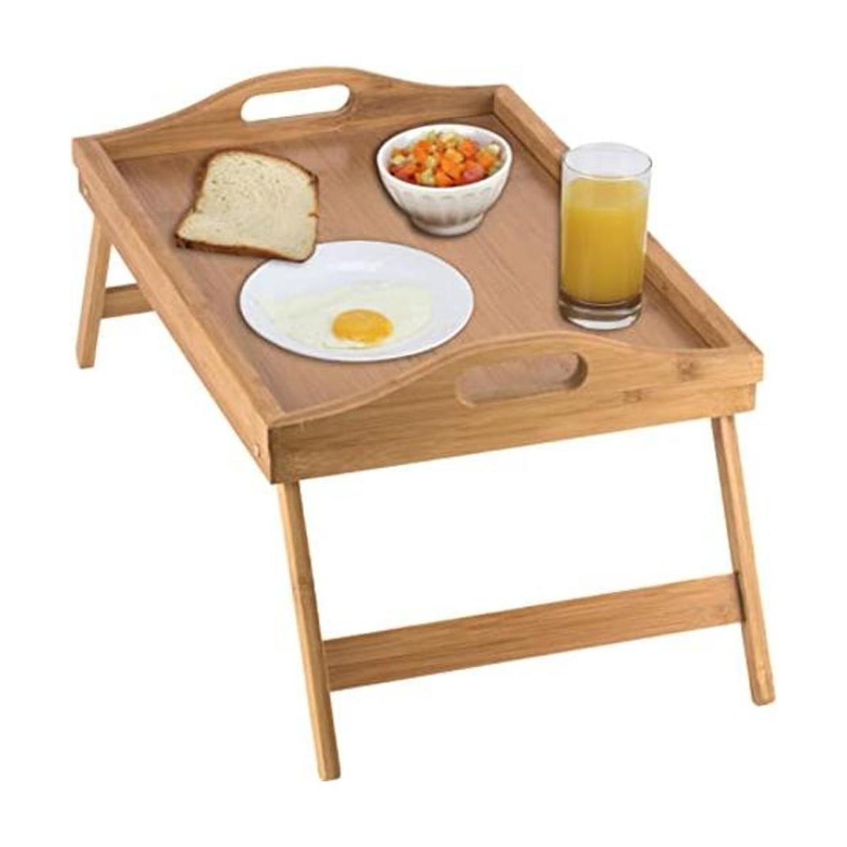 Bandeja de cama Homeit con patas plegables bandeja para