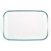 Pyrex Clear Basics Plato oblongo de vidrio de 2 cuartos_2