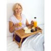 Bandeja de cama Homeit con patas plegables bandeja para_4