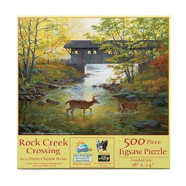 SUNSOUT INC Rock Creek Crossing Rompecabezas de 500 piezas_3