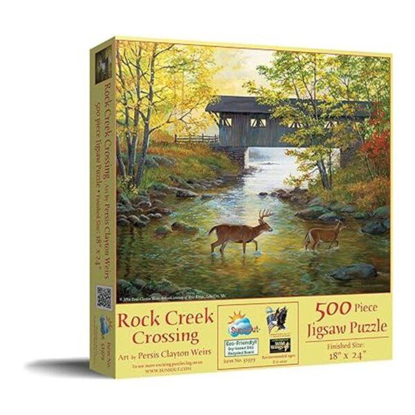 SUNSOUT INC Rock Creek Crossing Rompecabezas de 500 piezas_2