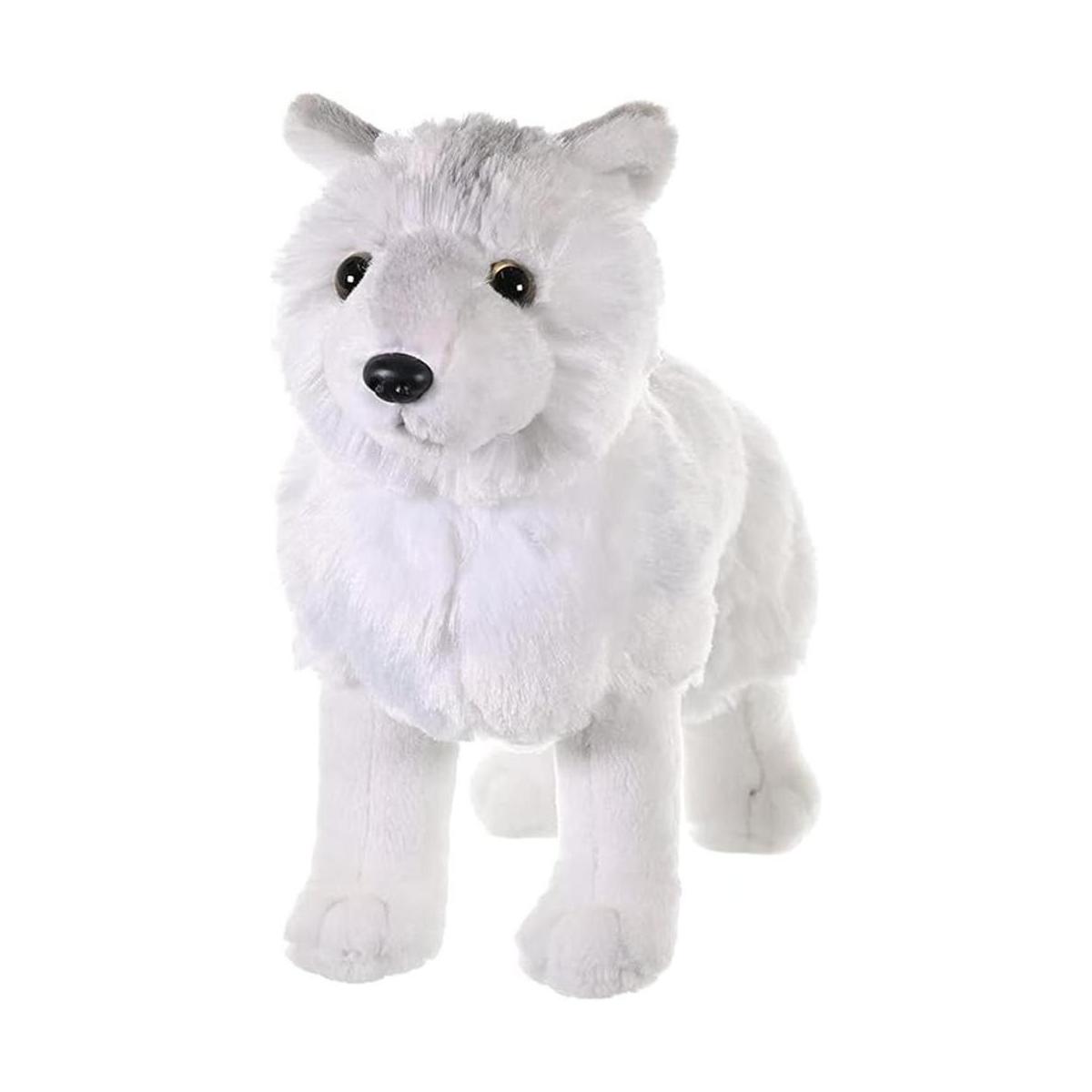 WILD REPUBLIC Peluche de lobo ártico animal de peluche