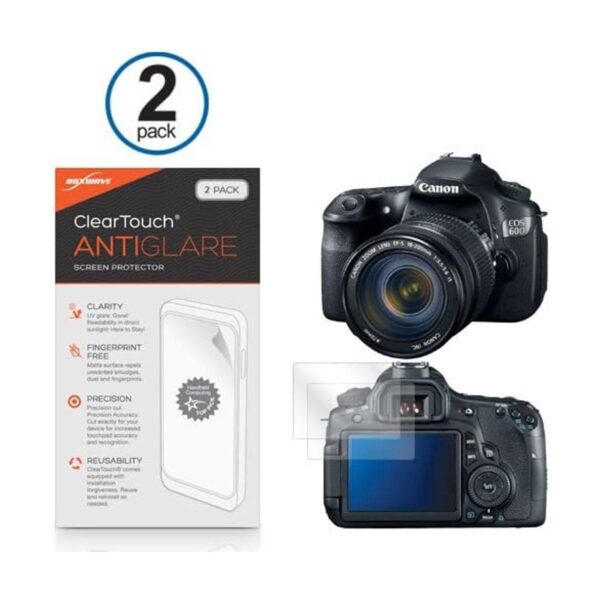 BoxWave Protector de pantalla para Canon EOS 60D 2_2