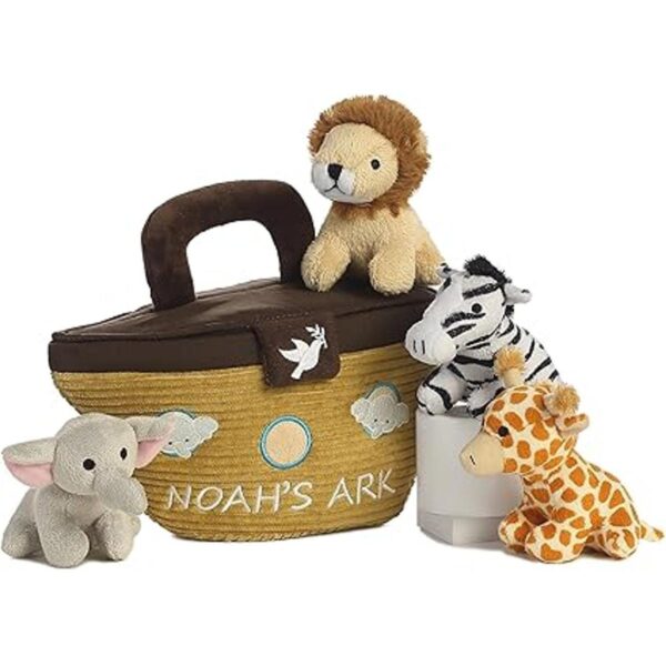 Aurora World Portador de felpa para bebes Conjunto de_2