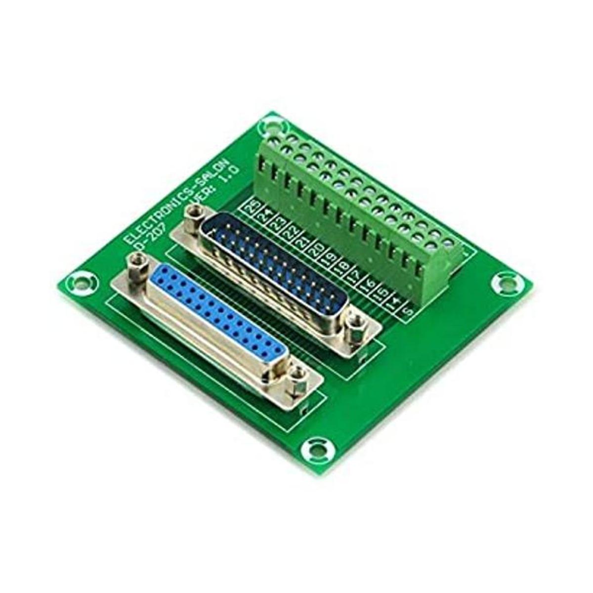 ElectronicsSalon DSUB DB25 Tablero de desbloqueo con