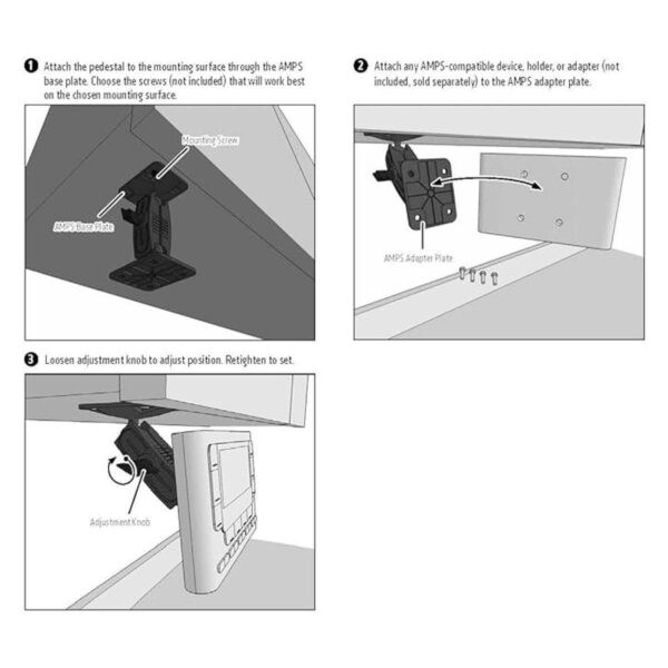 Arkon Heavy Duty 4 inch coche o soporte de pared para_2