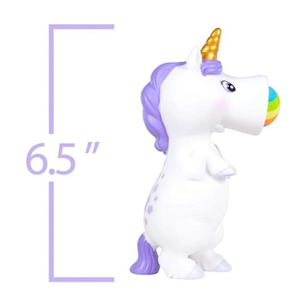 Juguete unicornio blanco Hog Wild Popper White_5