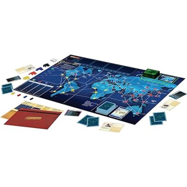 Tablero de juego Legado pandémico color rojo_4