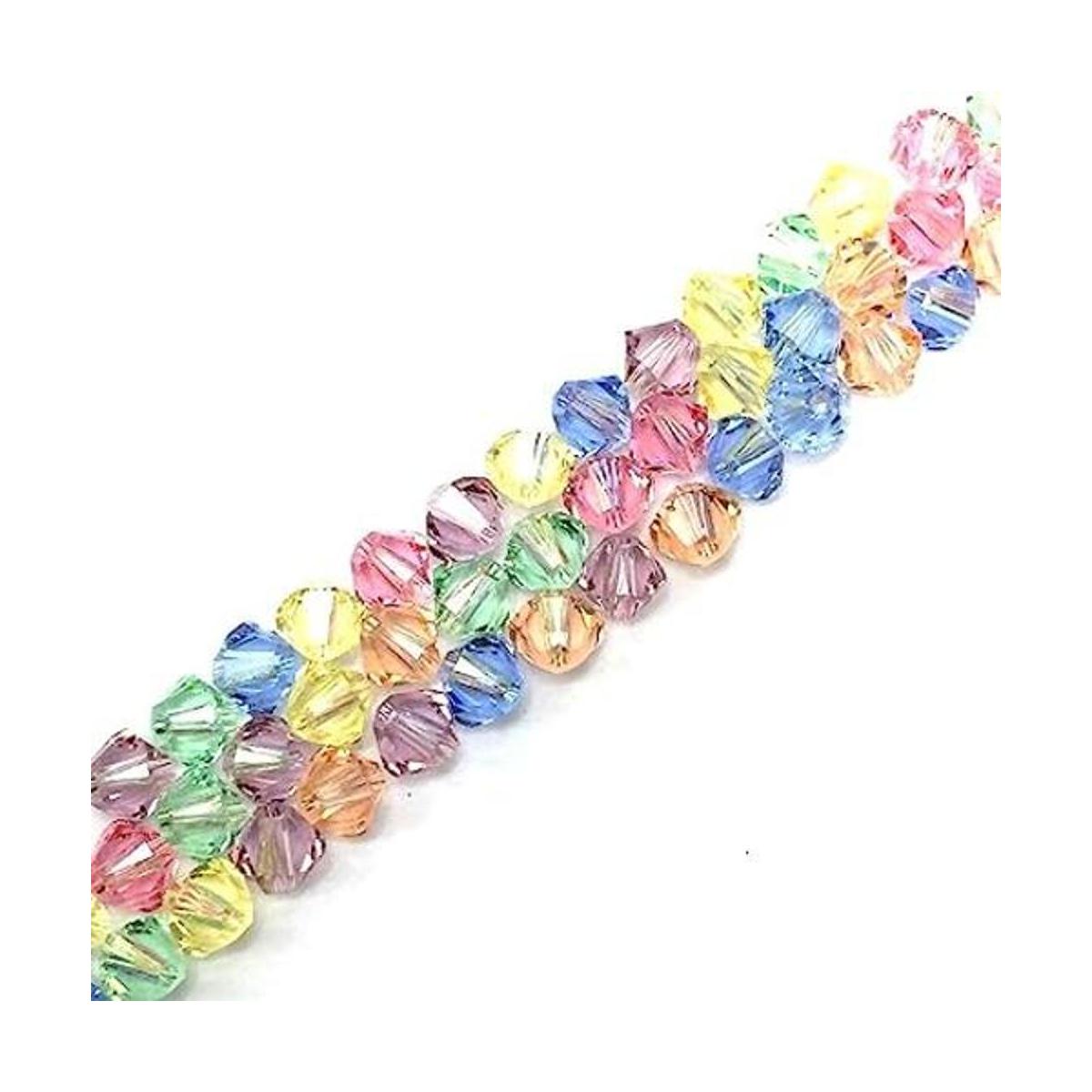 50 piezas de Swarovski 5328 0.197 in de cristal xilion