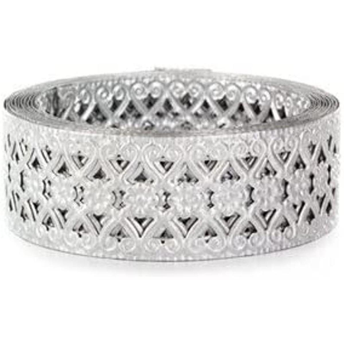 Cinta de metal chapada en zinc de 1 14 pulgadas con rollo