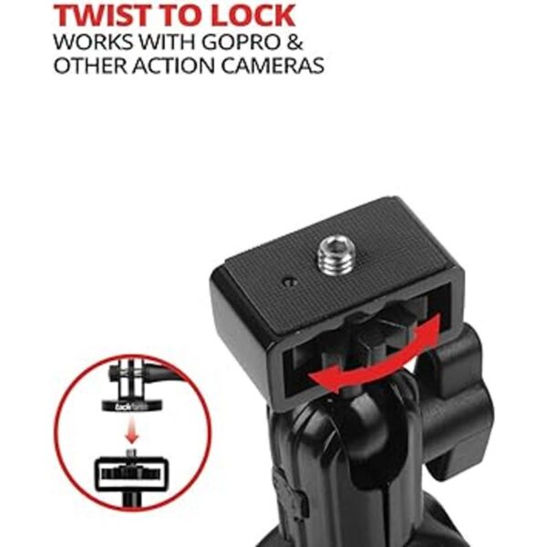 Tackform Soporte para reposacabezas para GoPro y otras_3