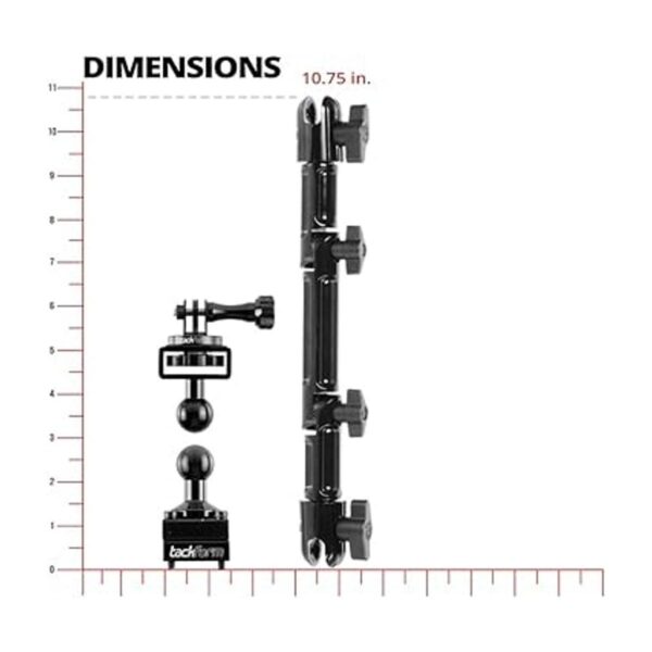 Tackform Soporte para reposacabezas para GoPro y otras_2