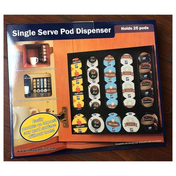 The Armboard Caddy compatible con Keurig Kcup