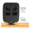 Keyless2Go Carcasa protectora de silicona para mando a_5