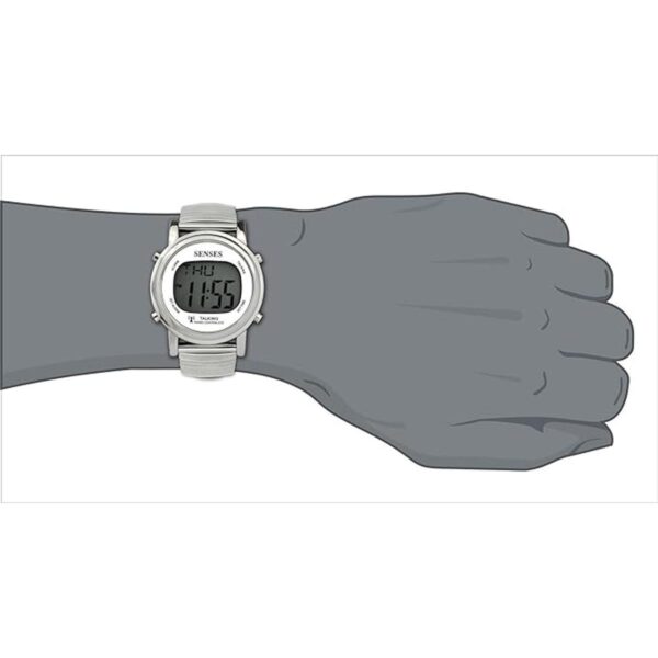 TimeChant Atomic Talking Watch Sets self Senses Metal_3