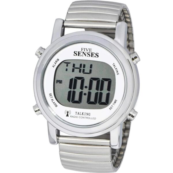 TimeChant Atomic Talking Watch Sets self Senses Metal_1