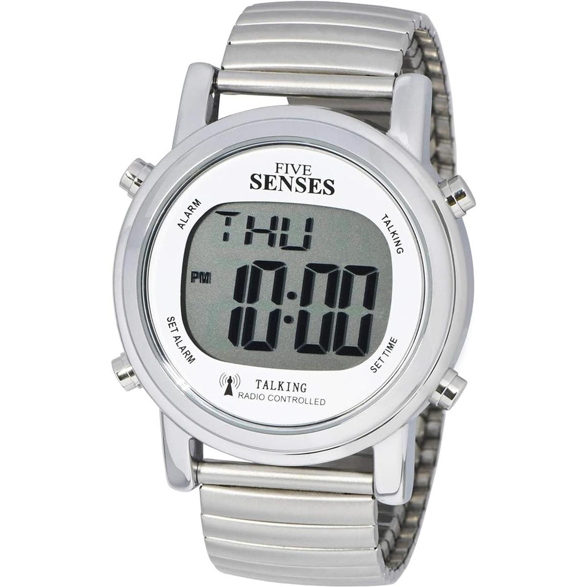 TimeChant Atomic Talking Watch Sets self Senses Metal