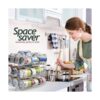 Saganizer organizador de latas cromado hasta 36 latas