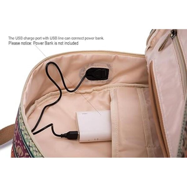 Kinmac Bolso bandolera para laptop de 360 grados_5